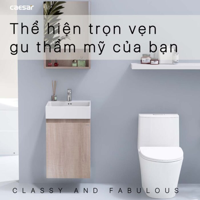 Tủ lavabo CAESAR LF5261 EH05261AW7V - Ảnh 4