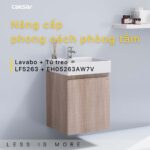 Tủ lavabo CAESAR LF5263 EH05263AW7V - Ảnh 3