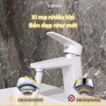 Vòi lavabo CAESAR B390CWU nóng lạnh - Ảnh 6