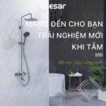 Vòi sen cây CAESAR S338C nóng lạnh - Ảnh 3