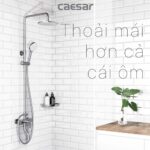 Vòi sen cây CAESAR S338C nóng lạnh - Ảnh 5