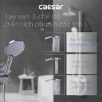 Vòi sen cây CAESAR S338C nóng lạnh - Ảnh 7