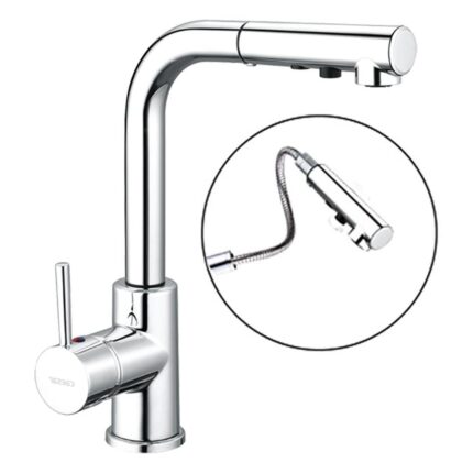 Vòi rửa bát rút dây