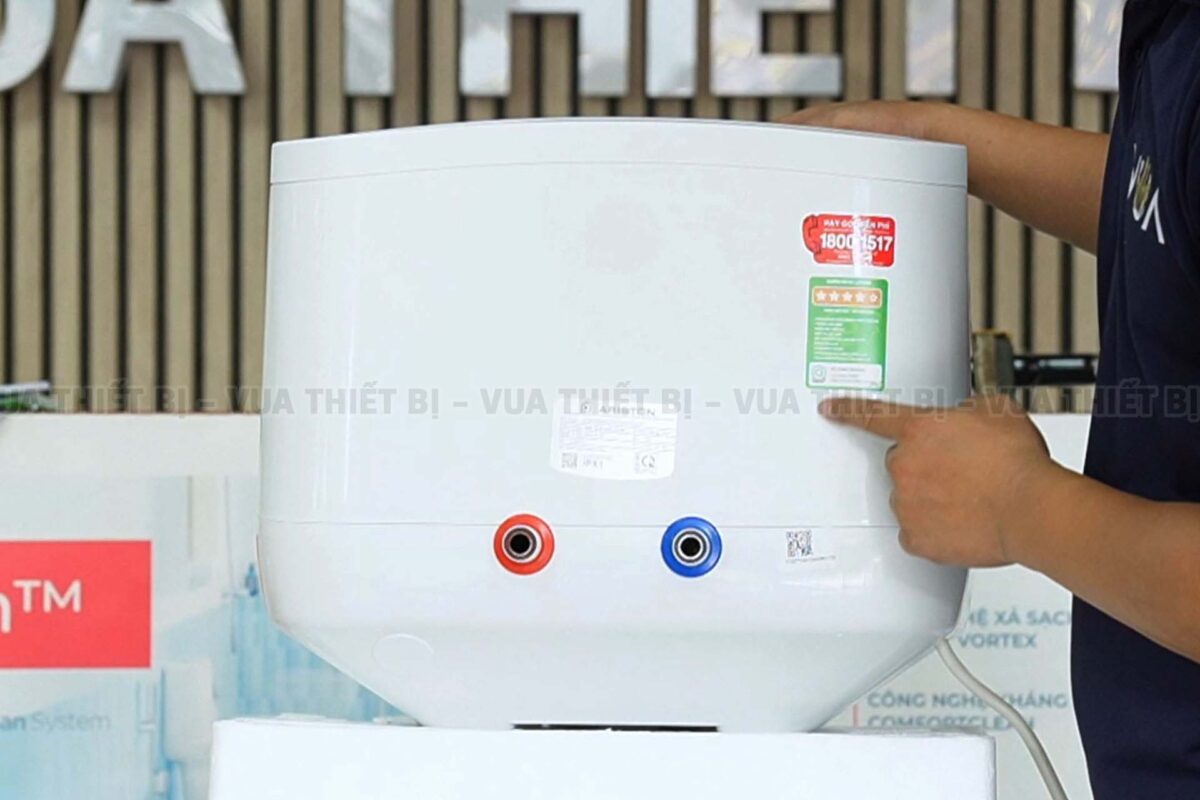 Bình nóng lạnh ARISTON AN2 15 R AG+ 15L lít (andris2) vuông gián tiếp 2.5FE 2500w - Ảnh 10