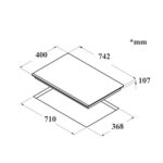 Bếp từ đôi PANASONIC KY-C227E - Ảnh 2