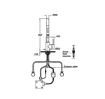 Vòi rửa bát HAFELE 570.58.631 nóng lạnh rút dây cảm ứng - Ảnh 3