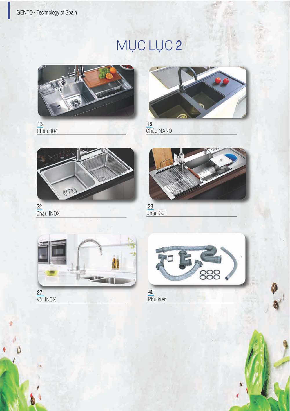 Catalogue GENTO 2024 Thiet bi nha bep 4