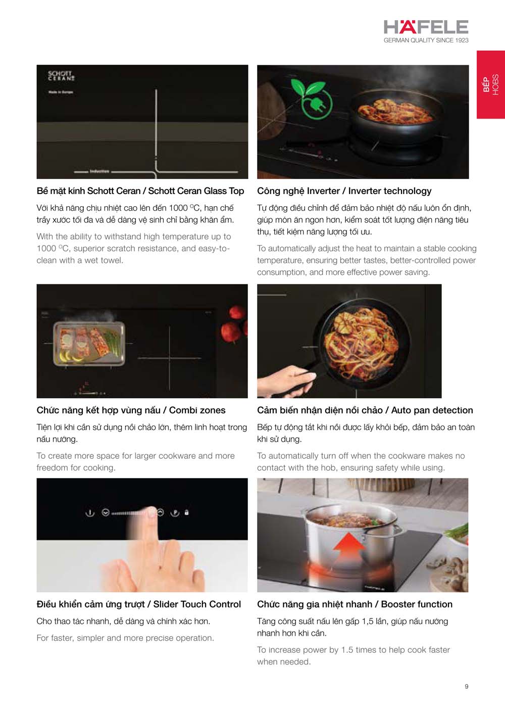 Catalogue HAFELE 2024 Bang gia thiet bi nha bep gia dung 009