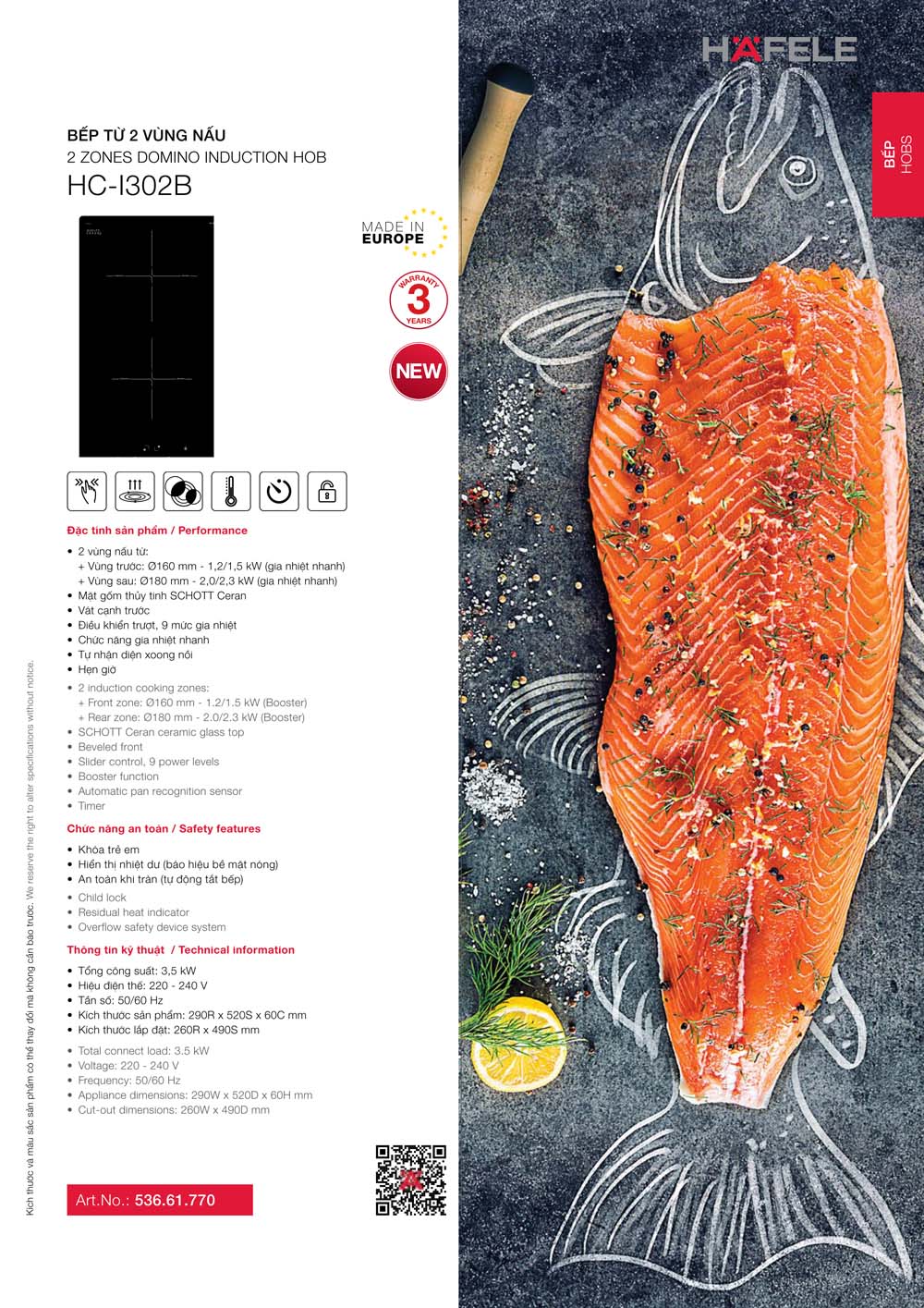 Catalogue HAFELE 2024 Bang gia thiet bi nha bep gia dung 017