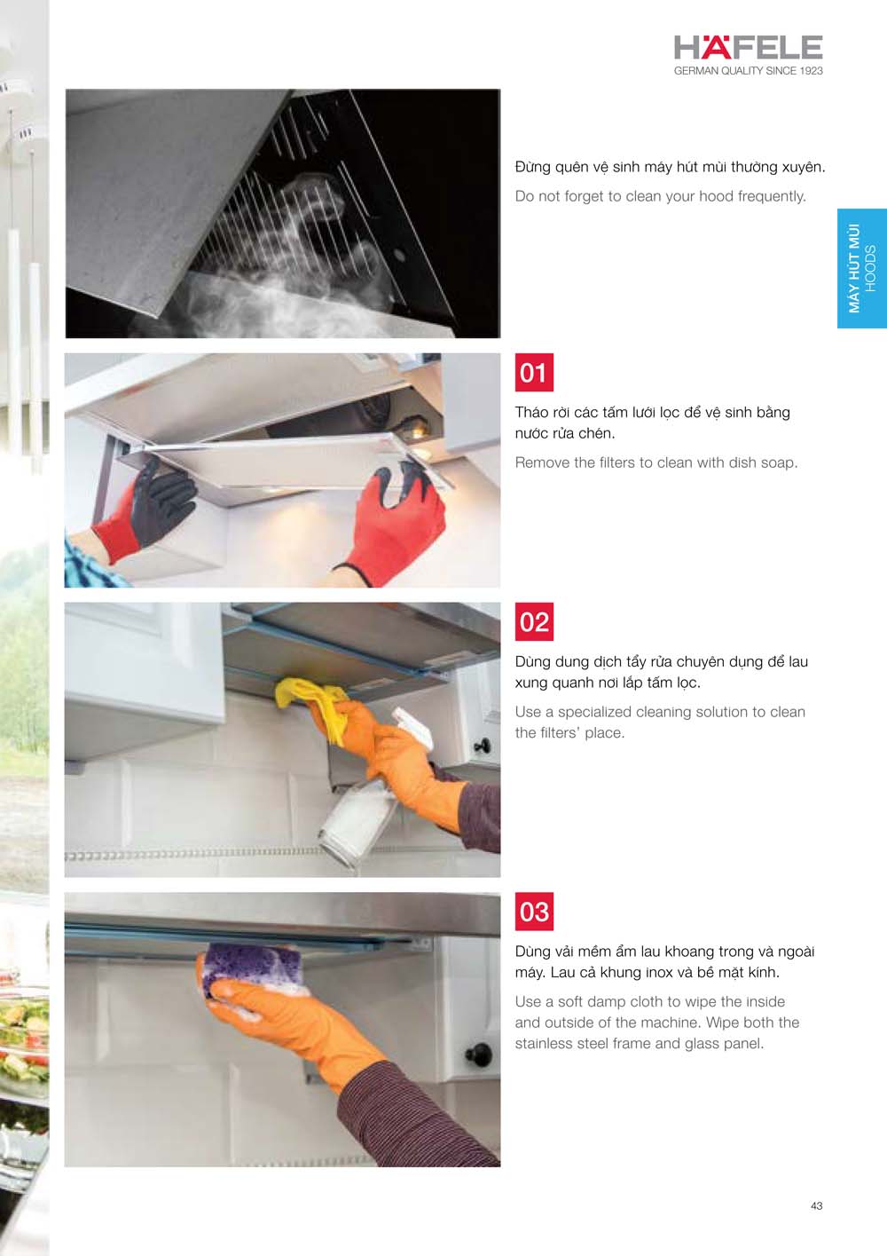 Catalogue HAFELE 2024 Bang gia thiet bi nha bep gia dung 043