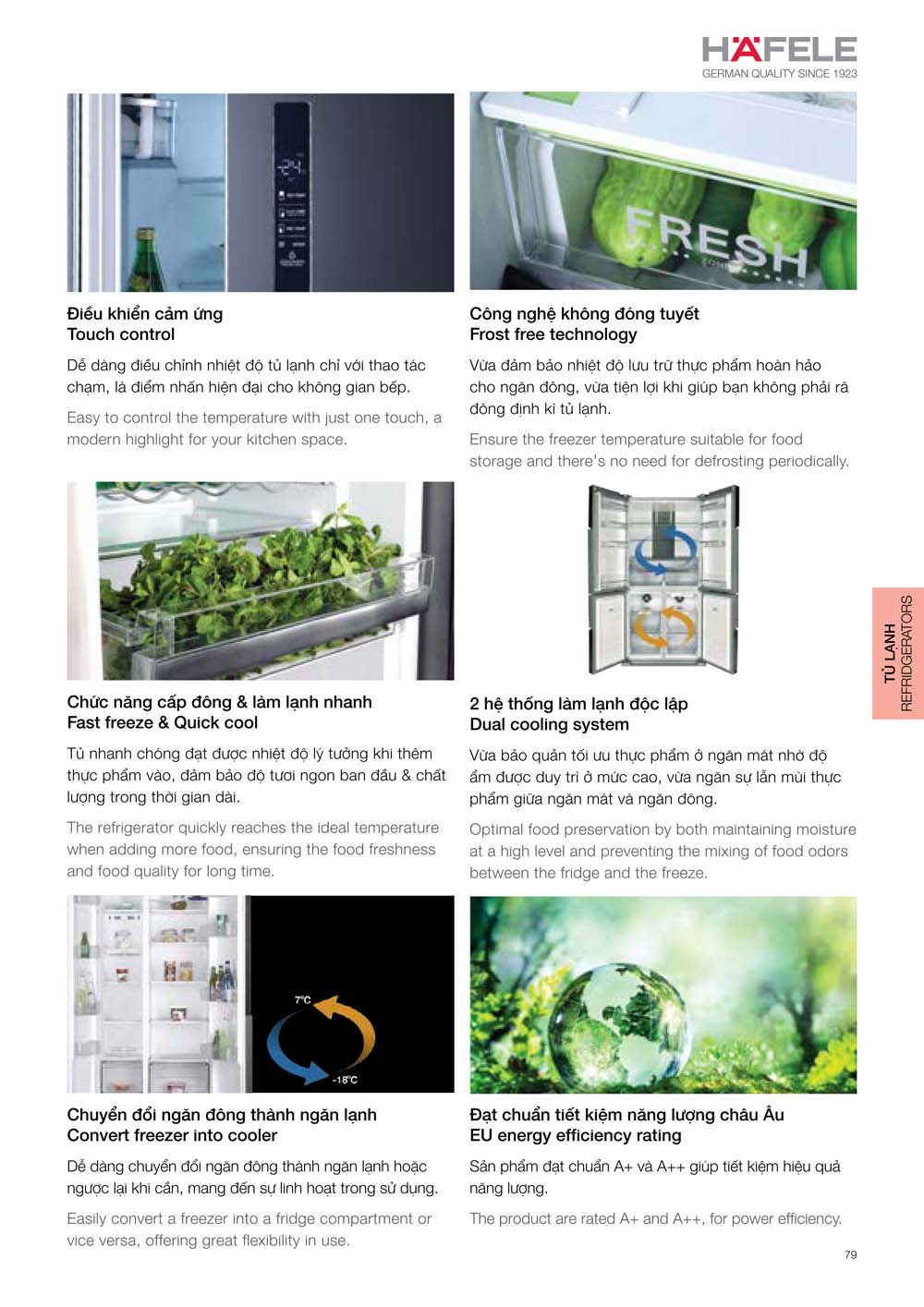 Catalogue HAFELE 2024 Bang gia thiet bi nha bep gia dung 079