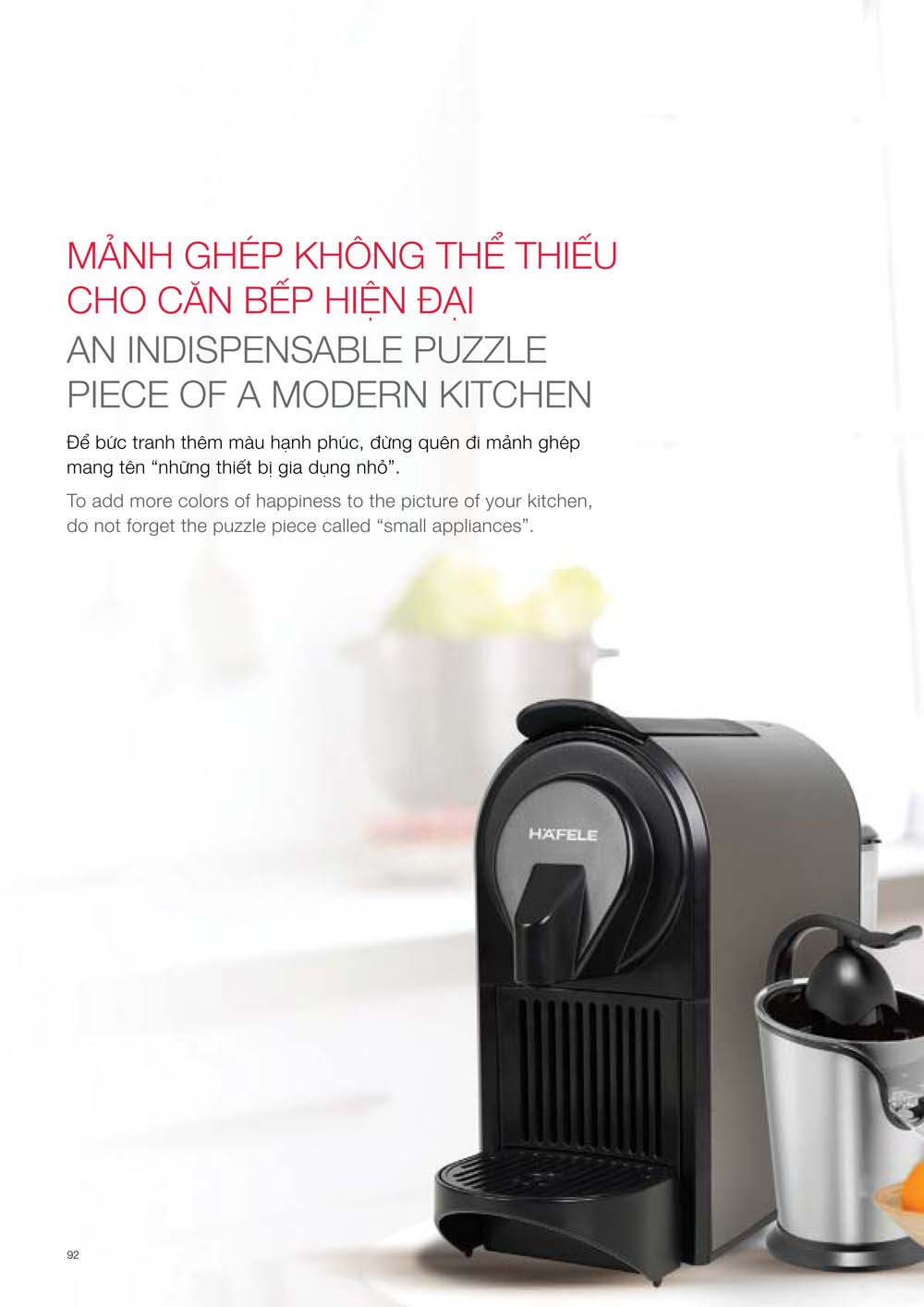 Catalogue HAFELE 2024 Bang gia thiet bi nha bep gia dung 092