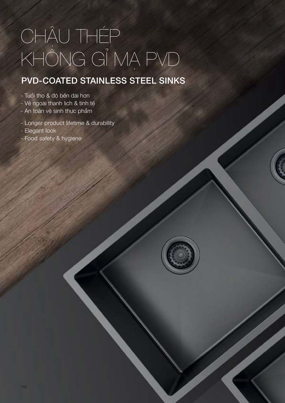 Catalogue HAFELE 2024 Bang gia thiet bi nha bep gia dung 118