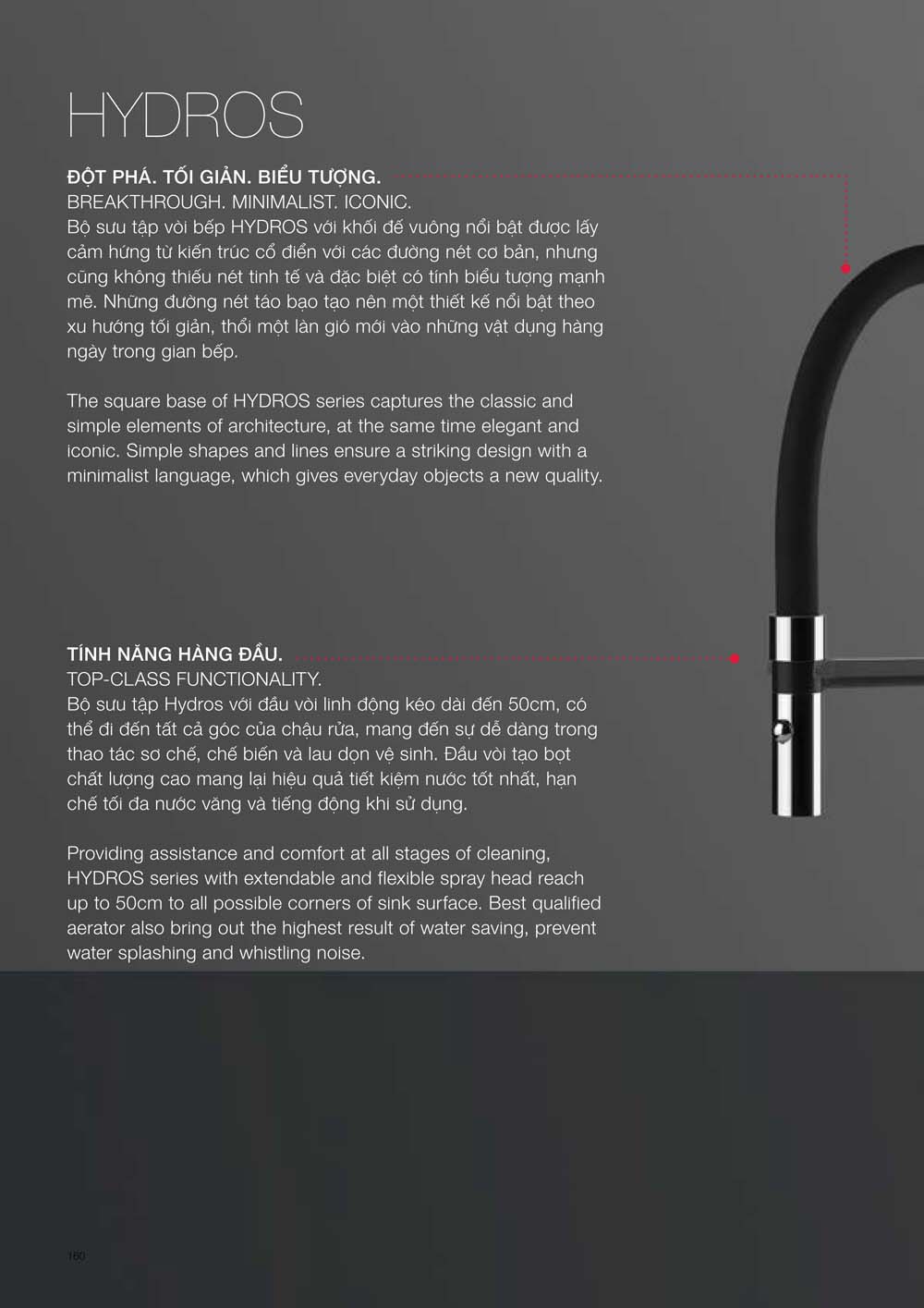 Catalogue HAFELE 2024 Bang gia thiet bi nha bep gia dung 160