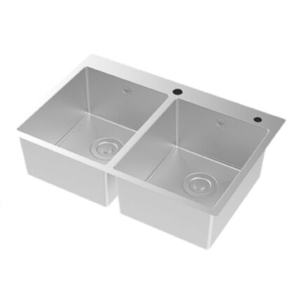 Chậu rửa bát Inox AMERICAN STANDARD FFASX123 2 hố