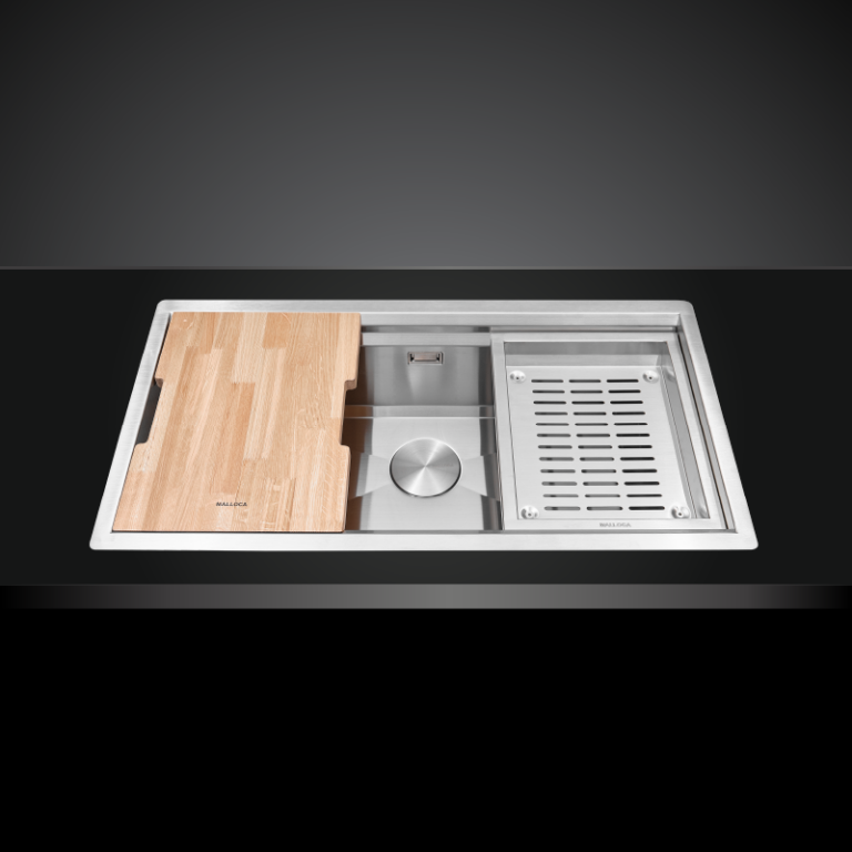 Chậu rửa bát inox Malloca Slide MS 781 1 hố