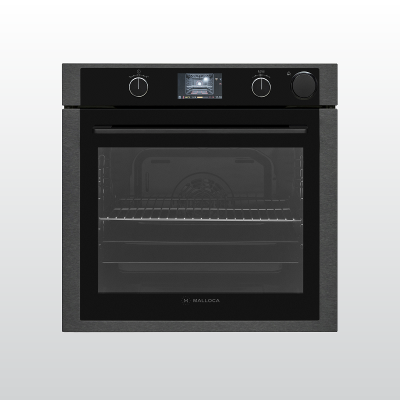 Lò nướng đa năng MALLOCA MSO-A75TFT KÍNH ĐEN âm tủ