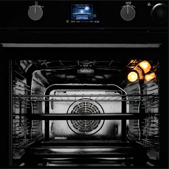 Lò nướng đa năng MALLOCA MSO-B75TFT KÍNH ĐEN âm tủ - Ảnh 4