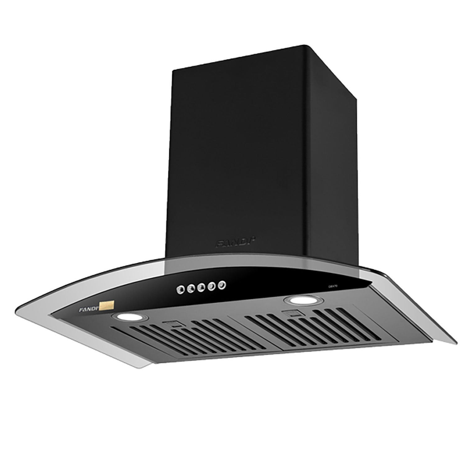Máy hút mùi FANDI FD-GBX70 70cm kính cong