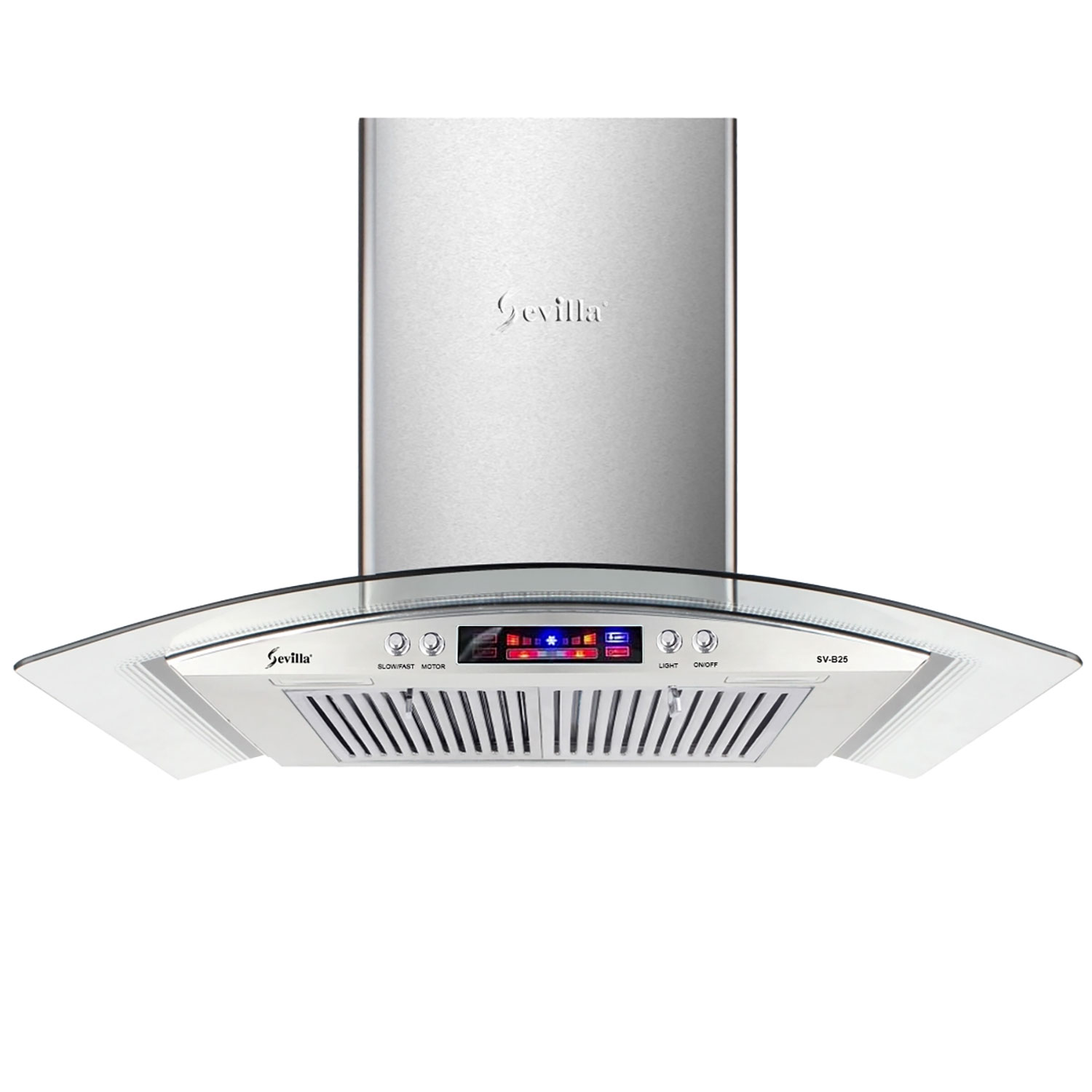 Máy hút mùi SEVILLA SV-B25 70cm kính cong