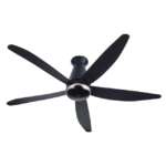 Quạt trần Panasonic F-60FEN 5 cánh đen điều khiển