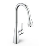 Vòi rửa bát AMERICAN STANDARD 1009150000 nóng lạnh rút dây