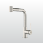 Vòi rửa bát MALLOCA LuxSteel K066-PO nóng lạnh rút dây