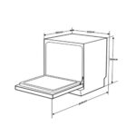 Máy rửa bát HAFELE HDW-T5551B 538.21.340 - Ảnh 2
