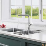 Vòi rửa bát GENTO GT-203 NEW rút dây nóng lạnh - Ảnh 6