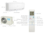 Bản vẽ kĩ thuật Điều Hòa Casper Inverter TC-12IS35 9000Btu 1 Chiều