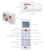 Điều hòa LG V24WIN 24000Btu 1 chiều inverter - Ảnh 2