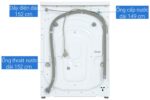 Máy giặt Casper WF-105I140BWC 10.5kg inverter - Ảnh 10