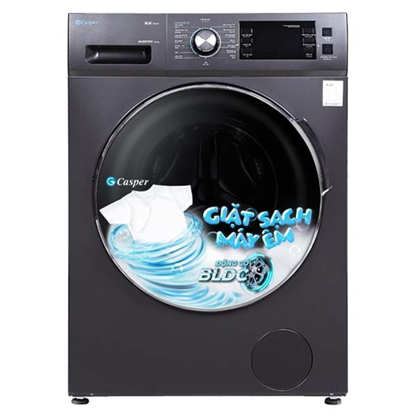 Máy giặt Casper WF-85I140BGB 8.5Kg lồng ngang inverter
