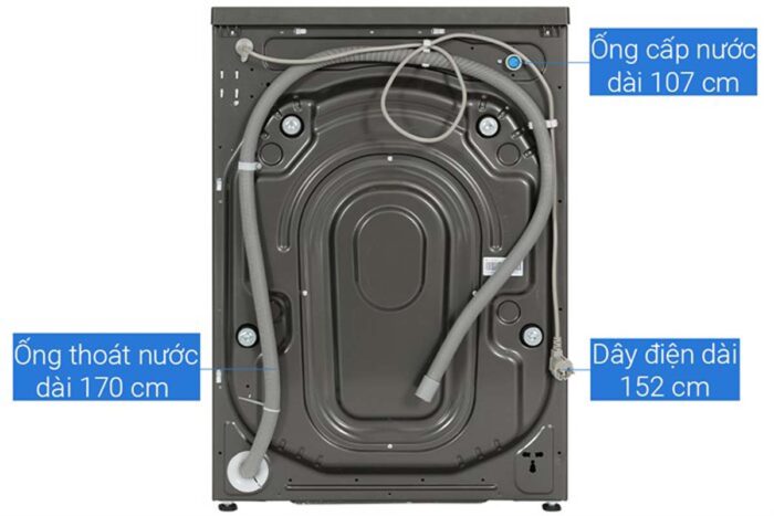 Máy giặt Casper WF-8VG1 8kg inverter - Ảnh 9