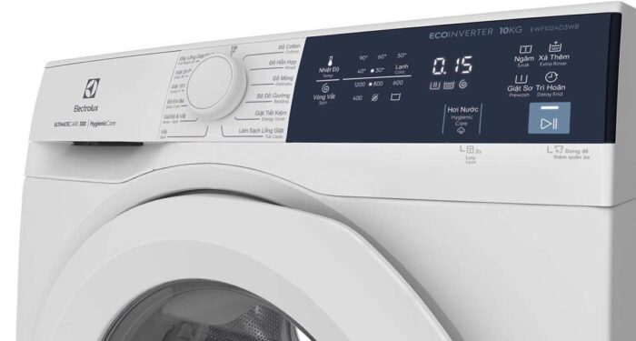 Máy giặt Electrolux EWF1024D3WB 10kg inverter - Ảnh 6