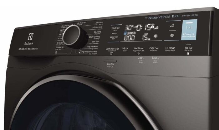 Máy giặt Electrolux EWF1141R9SB 11kg inverter - Ảnh 5