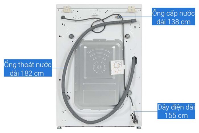 Máy giặt LG F2515STGW 15kg inverter - Ảnh 10