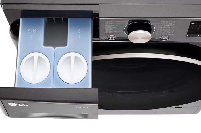 Máy giặt LG FV1412S3BA 12kg inverter - Ảnh 7