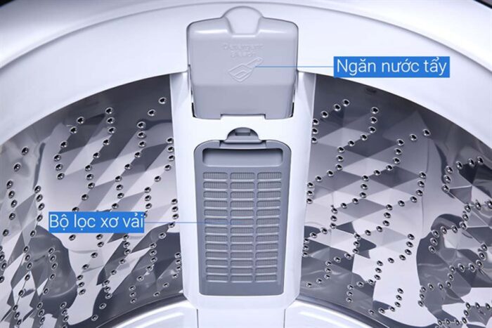 Máy giặt Panasonic NA-F100A9DRV 10kg - Ảnh 9