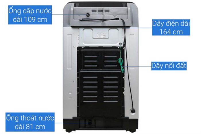 Máy giặt Panasonic NA-FD10XR1LV 10.5kg inverter - Ảnh 11
