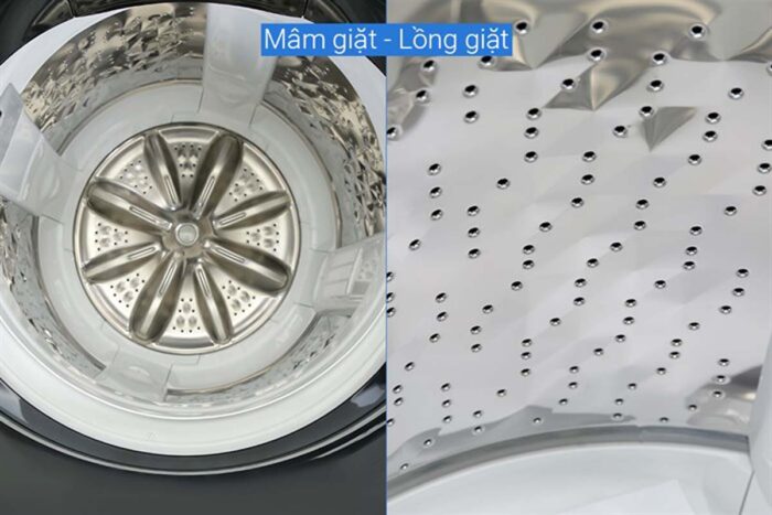 Máy giặt Panasonic NA-FD125V1BV 12.5kg inverter - Ảnh 10