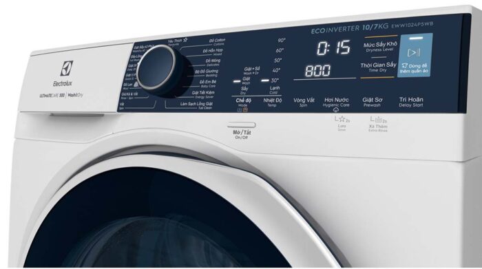 Máy giặt sấy Electrolux EWW1024P5WB 10kg 7kg inverter - Ảnh 6