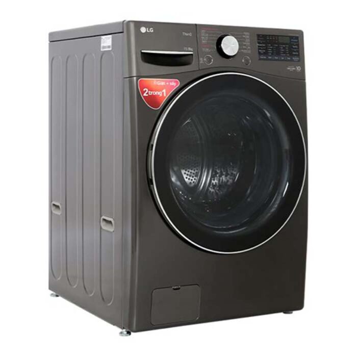 Máy giặt sấy LG F2515RTGB 15kg 8kg inverter - Ảnh 5