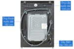Máy giặt sấy LG F2515RTGB 15kg 8kg inverter - Ảnh 10