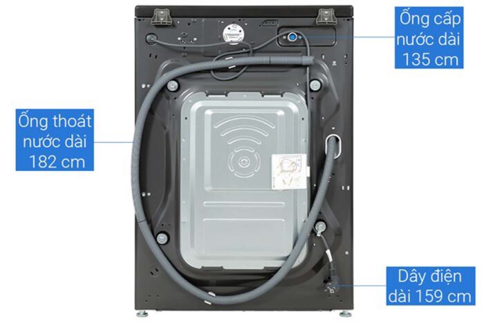 Máy giặt sấy LG F2515RTGB 15kg 8kg inverter - Ảnh 10