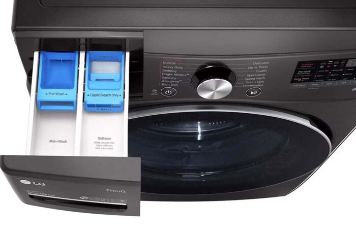 Máy giặt sấy LG F2721HVRB 21kg 12kg inverter - Ảnh 7