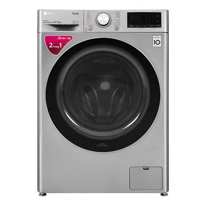 Máy giặt sấy LG FV1409G4V giặt 9Kg sấy 5Kg lồng ngang inverter