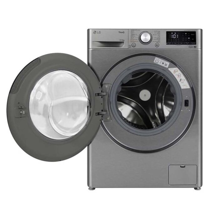 Máy giặt sấy LG FV1410D4P 10kg 6kg inverter - Ảnh 4