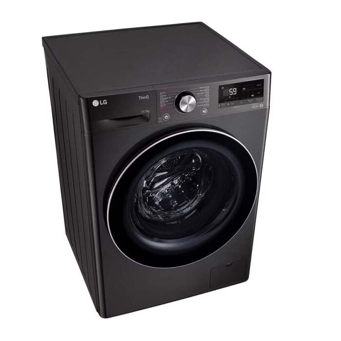 Máy giặt sấy LG FV1411D4B 11kg 7kg inverter - Ảnh 8