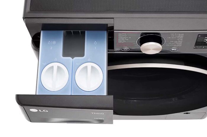 Máy giặt sấy LG FV1413H3BA 13kg 8kg inverter - Ảnh 6